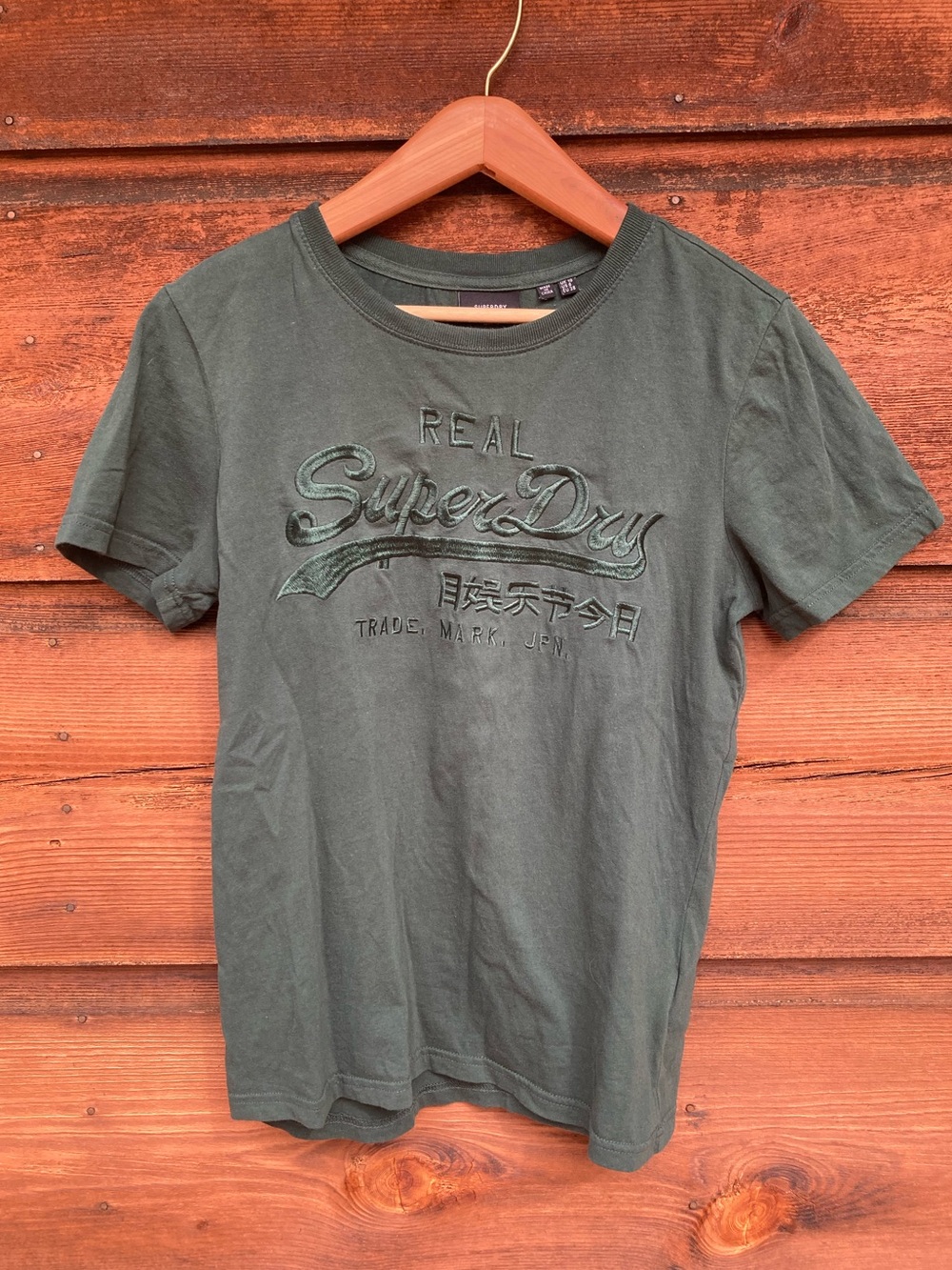 SUPERDRY Green Logo Tee